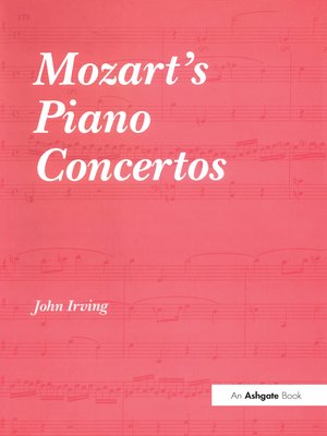 cover image of Mozart's Piano Concertos